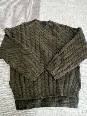 Theory cable knit sweater